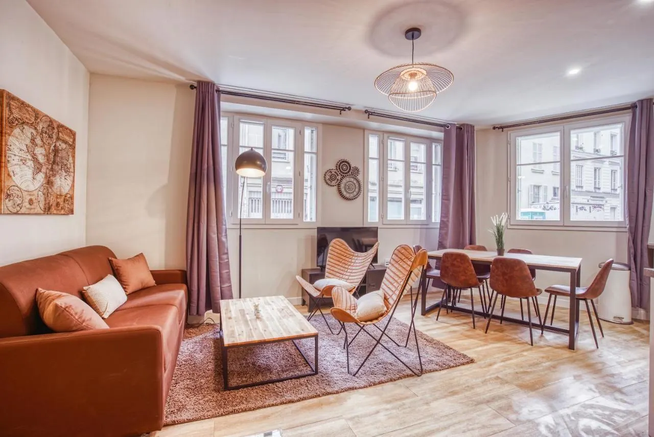Apartament Vernezza, F3 A Deux Pas De Montparnasse Paryż